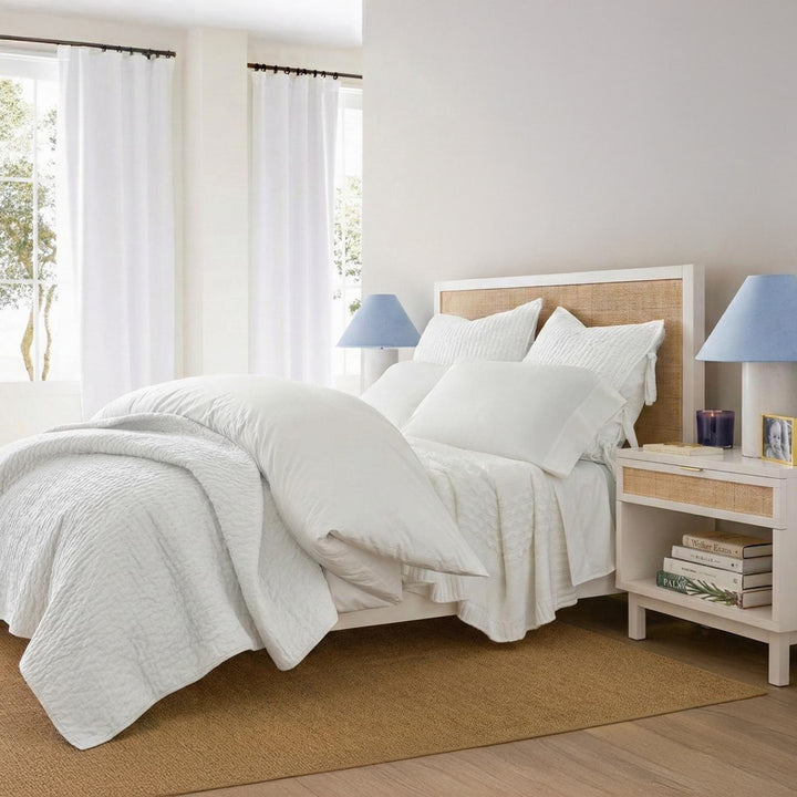 Hotel - Bedding Set - White - King Size - Cotton